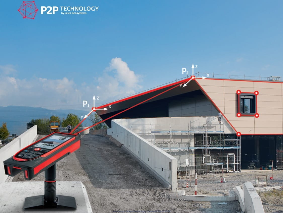 Leica DISTO™ S910 Dalmierz DXF do 300 metrów