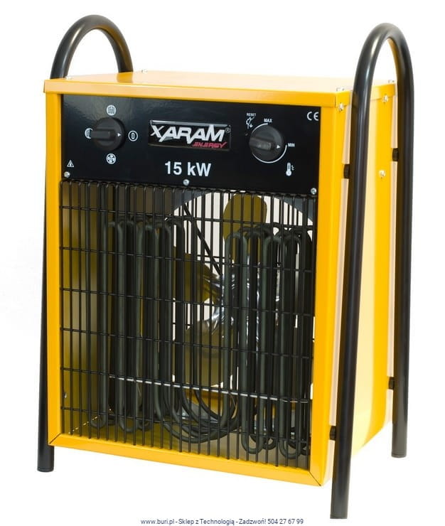 Nagrzewnica elektryczna z wentylacją 15 000 W Xaram IP 44