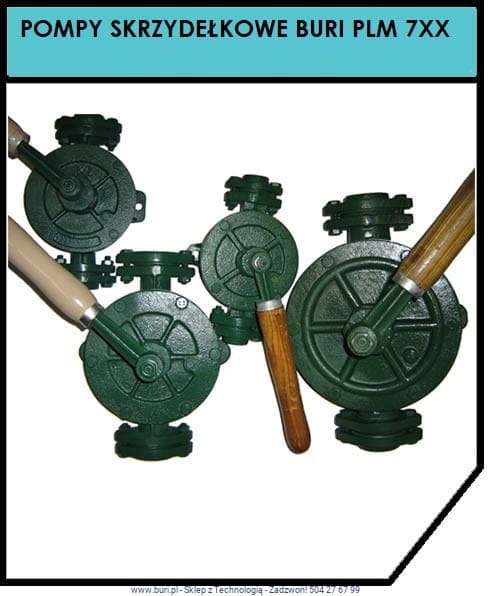 Pompa skrzydełkowa BURI PLM 733