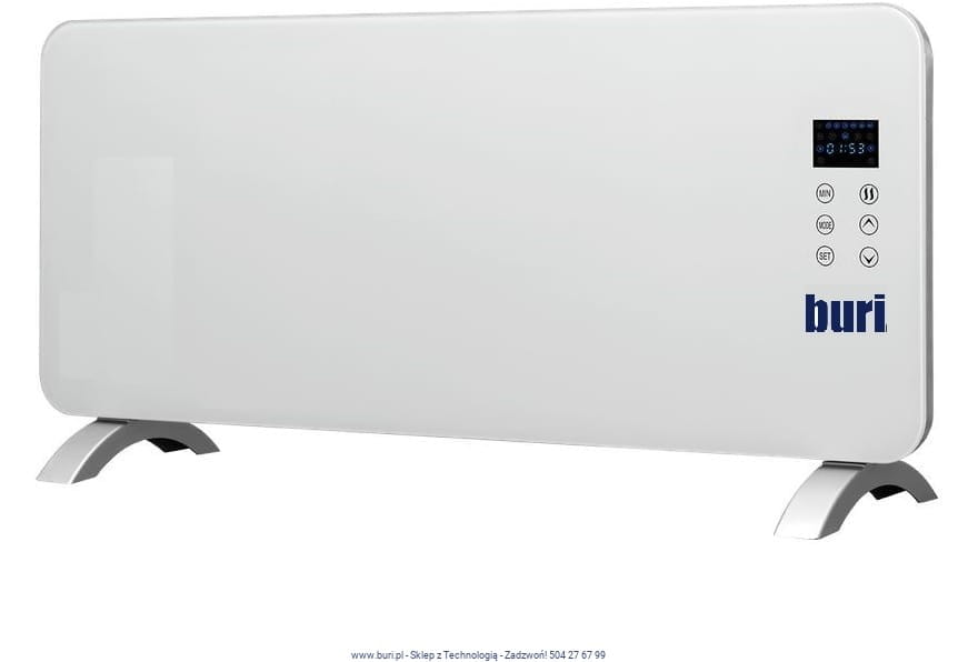 Ogrzewacz przenośny termowentylator Buri-2000 2000W 230V 2xstopniowa regulacja mocy 750/2000W Urządzenia elektryczne grzejne